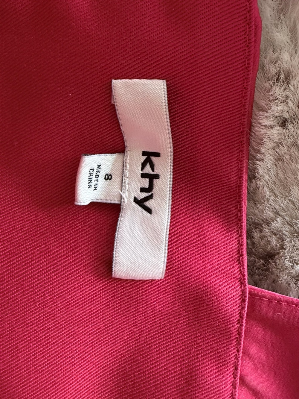 KHY Red satin corset mini dress - 8 - Picture 6 of 7